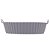 Forma de Silicone Redonda Para Air Fryer 17cm Cinza – Quality House - Imagem 4