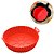 Forma de Silicone Redonda Para Air Fryer 17cm Vermelho – Quality House - Imagem 3