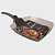 Frigideira Grill Quadrada Revestimento Cerâmica Antiaderente Premium Max Chef  24cm - Fratelli - Imagem 6