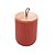 Potiche Cerâmica Lines Terracota Tampa Bambu e Pegador de Corda 13cm - Lyor - Imagem 1