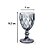 Jogo 6 Taças Diamond Vidro Diamante Negro Fumê 340ml - VivaFlor - Imagem 3
