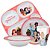 Kit Refeição Infantil Princesas Disney 4 Peças Prato Divisória, Prato Fundo, Tigela e Copo Melamina - Tuut - Imagem 1