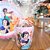 Kit 8 Copos Festa Infantil Melamina Rosa Princesas Disney 300ml - Tuut - Imagem 4