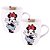Jogo 2 Canecas Cerâmica Minnie Disney 330ml - Tuut - Imagem 1