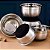 Bowl Aço Inox Fundo Premium 22cm Base Emborrachada Antiderrapante - Quality House - Imagem 5