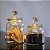 Kit 3 Potes Vidro Âmbar Decor Afeto Coração 1 Litro - Tuut - Imagem 8