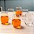 Jogo 6 Copos Vidro Baixo Transparente Lira Suco e Drinks 440ml - Imagem 5