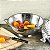Kit Cozinha Escorredor de Macarrão, Lavador de Arroz e Bowl Aço Inox 3 Peças - Imagem 10