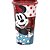 Copo com Tampa Orelha Minnie Mouse Disney e Canudo 500ml - Plasútil - Imagem 4