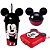 Kit Lancheira Mickey Mouse Disney Copo 500ml, Sanduicheira e Porta Frutas - Plasútil - Imagem 1