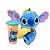 Kit Pelúcia e Copo Divertido Stitch Disney com Tampa e Canudo 500ml - Imagem 1