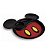 Kit Refeição Infantil Mickey Mouse Prato Divisória Orelha e Copo Melamina - Imagem 3