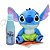 Kit Pelúcia 20cm e Garrafa Squeeze Abre Fácil Stitch Disney 530ml Prime - Imagem 1