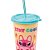 Copo Refri Stitch Disney com Tampa e Canudo 500ml Stay Cool - Plasútil - Imagem 2