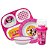 Kit Refeição Infantil Minnie Disney 4 Peças Prato Divisória, Tigela e Copo Shakeira - Tuut - Imagem 1