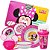 Kit Refeição Infantil Minnie Disney 6 Peças Melamina Pratos, Tigela, Copo e Lugar Americano - Tuut - Imagem 1