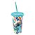 Copo Refri Stitch Disney Aloha com Tampa e Canudo 500ml - Plasútil - Imagem 1