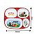 Kit Refeição Infantil Mickey Disney 4 Peças Pratos, Bandeja e Copo Com Canudo - Tuut - Imagem 10