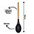 Jogo 6 Utensílios Cozinha Silicone Preto Cabo Madeira e Porta Utensílios Inox Prime - Imagem 5