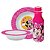 Kit Refeição Infantil Minnie 3 Peças Prato, Tigela e Garrafa 500ml - Tuut - Imagem 1