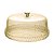 Boleira Glamour Acrílico Âmbar Prime 26cm - Plasútil - Imagem 1