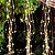 Pisca Chuva de Ouro Cascata 200 Lâmpadas LED Warm Bivolt - Art Christmas - Imagem 2