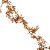 Galho Folhagem Ramificado Glitter Bronze Natal 1,75 metros - Art Christmas - Imagem 1