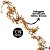 Galho Folhagem Ramificado Glitter Bronze Natal 1,75 metros - Art Christmas - Imagem 2