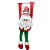 Jogo Papai Noel e Boneco de Neve Pelúcia Braços Para Pendurar 40cm - Art Christmas - Imagem 7