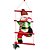 Boneco de Neve Pelúcia na Escada Madeira Prime Decorado 50cm - Wincy Natal - Imagem 1