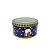 Pote Metal Redondo Decorado Natal Papai Noel Com Visor 800ml - Art Christmas - Imagem 1
