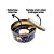Pote Metal Redondo Decorado Natal Papai Noel Com Visor 800ml - Art Christmas - Imagem 3