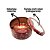 Pote Metal Redondo Decorado Natal Rena Com Visor 800ml - Art Christmas - Imagem 3