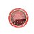 Pote Metal Redondo Decorado Natal Rena Com Visor 800ml - Art Christmas - Imagem 5