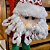 Papai Noel Pelúcia Decorativo Braços Para Pendurar 40cm - Art Christmas - Imagem 6