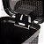 Lixeira com Pedal Trama Black Prime 7 Litros - Plasútil - Imagem 4