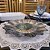 Centro de Mesa Vidro Flor Prata Furta Cor Luxo 33cm - Home Decor - Imagem 3