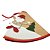 Saia para Árvore de Natal Decorada Rústica Bege Papai Noel 60cm - Master Christmas - Imagem 4
