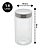 Porta Mantimento de Vidro com Tampa de Aço Inox e Acrílico Sydney 1,6L - Lyor - Imagem 2