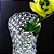 Vaso de Vidro Decorativo Bubble Luxo 18cm - Lyor - Imagem 3
