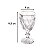 Jogo 6 Copos Diamond 270ml e Jarra Transparente Borda Dourada 1 Litro -Vivaflor Dercor - Imagem 14