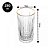 Jogo 6 Copos Alto de Cristal com Fio de Ouro Deli Diamante 280ml - Lyor - Imagem 3