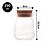 Kit 6 Porta Mantimento de Vidro com Rolha 250ml - Lyor - Imagem 2