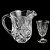 Conjunto Jarra com 6 Taças de Cristal Dublin Prime - Lyor - Imagem 4