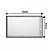 Bandeja de Metal com Espelho Preta 15cm x 25cm x 4cm - Lyor - Imagem 5