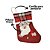 Kit 3 Botinhas Natal Papai Noel Pelúcia Xadrez com Guizo 25cm - Master Christmas - Imagem 2
