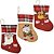 Kit Bota Natal Papai Noel, Boneco de Neve e Rena Pelúcia 25cm 3 Peças - Master Christmas - Imagem 1