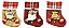 Kit Bota Natal Papai Noel, Boneco de Neve e Rena Pelúcia 25cm 3 Peças - Master Christmas - Imagem 7