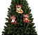Kit Bota Natal Papai Noel, Boneco de Neve e Rena Pelúcia 25cm 3 Peças - Master Christmas - Imagem 4