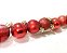 Super Kit 45 Bolas Natal Glitter, Lisa e Fosca Vermelha 4cm - Master Chistmas - Imagem 10